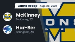 Recap: McKinney  vs. Har-Ber  2021