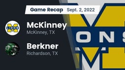 Recap: McKinney  vs. Berkner  2022