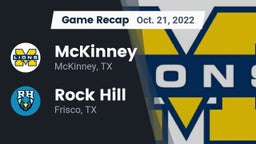 Recap: McKinney  vs. Rock Hill  2022