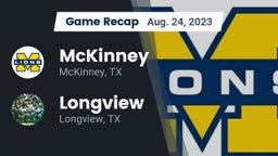 Recap: McKinney  vs. Longview  2023