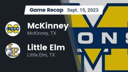 Recap: McKinney  vs. Little Elm  2023