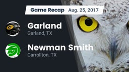 Recap: Garland  vs. Newman Smith  2017