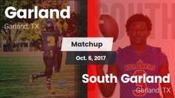 Matchup: Garland  vs. South Garland  2017