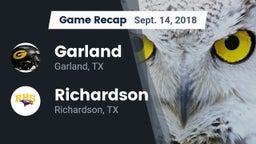 Recap: Garland  vs. Richardson  2018