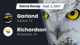 Recap: Garland  vs. Richardson  2021