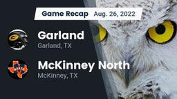 Recap: Garland  vs. McKinney North  2022