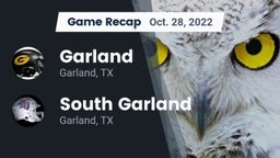 Recap: Garland  vs. South Garland  2022