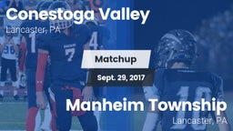 Matchup:  Conestoga Valley Hi vs. Manheim Township  2017