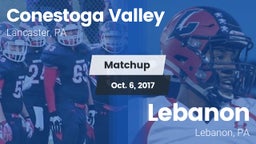 Matchup:  Conestoga Valley Hi vs. Lebanon  2017