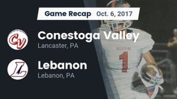 Recap: Conestoga Valley  vs. Lebanon  2017