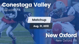 Matchup:  Conestoga Valley Hi vs. New Oxford  2018