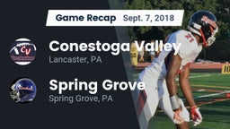 Recap: Conestoga Valley  vs. Spring Grove  2018