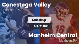 Matchup:  Conestoga Valley Hi vs. Manheim Central  2018