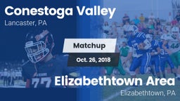 Matchup:  Conestoga Valley Hi vs. Elizabethtown Area  2018