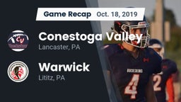 Recap: Conestoga Valley  vs. Warwick  2019