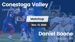 Matchup:  Conestoga Valley Hi vs. Daniel Boone  2020