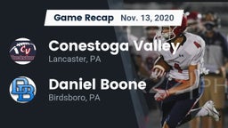 Recap: Conestoga Valley  vs. Daniel Boone  2020