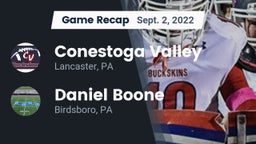 Recap: Conestoga Valley  vs. Daniel Boone  2022
