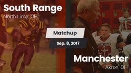 Matchup: South Range vs. Manchester  2017