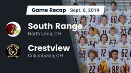 Recap: South Range vs. Crestview  2019