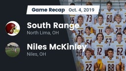 Recap: South Range vs. Niles McKinley  2019