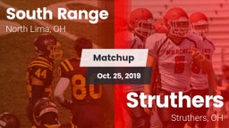 Matchup: South Range vs. Struthers  2019