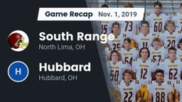 Recap: South Range vs. Hubbard  2019