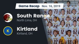Recap: South Range vs. Kirtland  2019