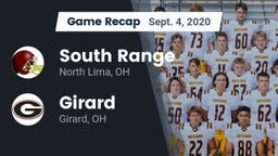 Recap: South Range vs. Girard  2020