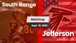 Matchup: South Range vs. Jefferson  2020