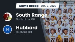 Recap: South Range vs. Hubbard  2020