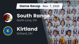Recap: South Range vs. Kirtland  2020