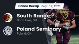 Recap: South Range vs. Poland Seminary  2021
