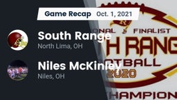 Recap: South Range vs. Niles McKinley  2021