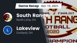 Recap: South Range vs. Lakeview  2021