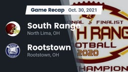 Recap: South Range vs. Rootstown  2021