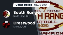 Recap: South Range vs. Crestwood  2021