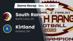 Recap: South Range vs. Kirtland  2021