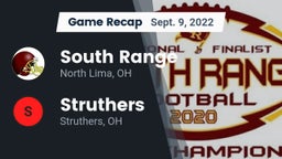 Recap: South Range vs. Struthers  2022