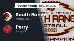 Recap: South Range vs. Perry  2022