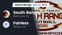 Recap: South Range vs. Fairless  2023