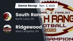 Recap: South Range vs. Ridgewood  2023