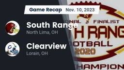 Recap: South Range vs. Clearview  2023