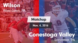 Matchup: Wilson  vs. Conestoga Valley  2016