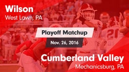 Matchup: Wilson  vs. Cumberland Valley  2016