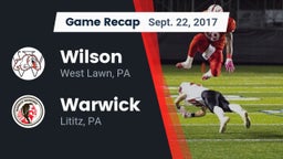 Recap: Wilson  vs. Warwick  2017