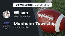 Recap: Wilson  vs. Manheim Township  2017