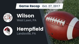 Recap: Wilson  vs. Hempfield  2017