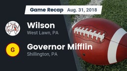 Recap: Wilson  vs. Governor Mifflin  2018