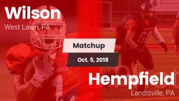 Matchup: Wilson  vs. Hempfield  2018